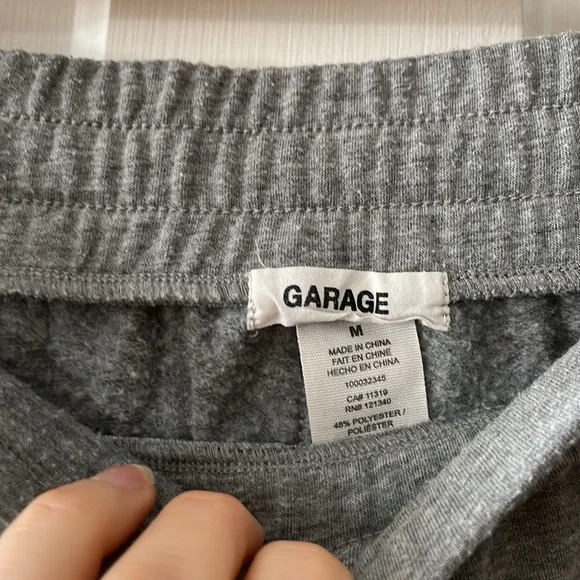 2/$20•Garage• Ruched Calf Sweats with Ribbon Drawstring - Picture 4 of 5